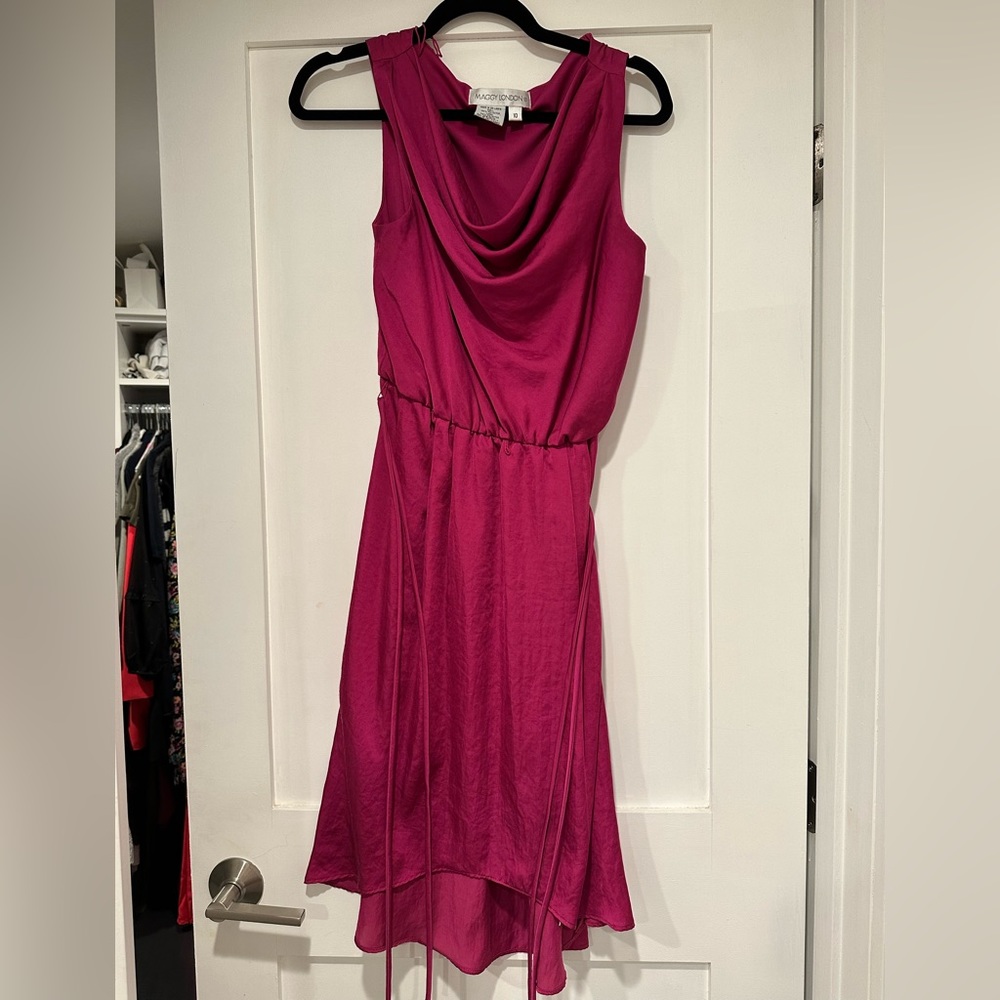 Maggy London Fuchsia dress
